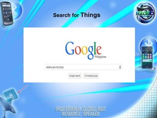 Search for Things

 