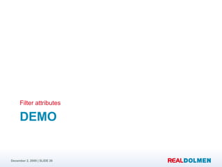 DEMO Filter attributes 