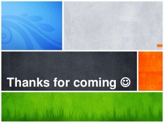 VLSI EGY- I.GEEK – S3Geeks
Thanks for coming 
 