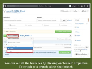 Introduction to Git/Github - A beginner's guide