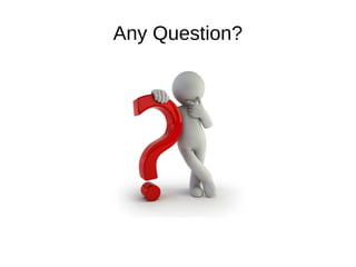 Any Question?
 