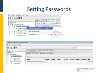 Setting Passwords 
70 
 