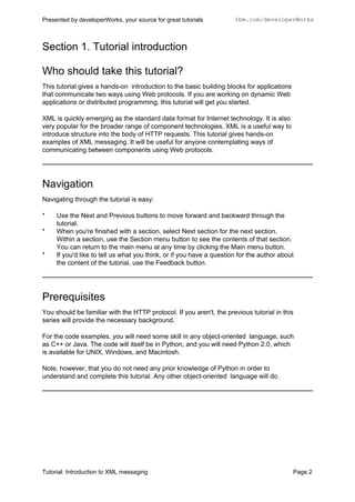 Introductionto Xm Lmessaging