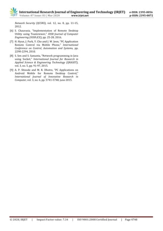 IRJET - Mirroring of Source and Sink Devices in Android Screen Casting