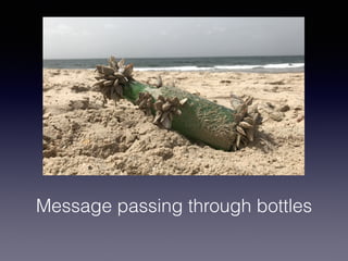 Message passing through bottles
 