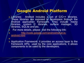 Business-to-Consumer (B2C) Applications
Advertising
Comparison shopping
Information about a product
Mobile ticketing
Loyalty and payment service
Interactive advertisement
Catalogue shopping
30
 