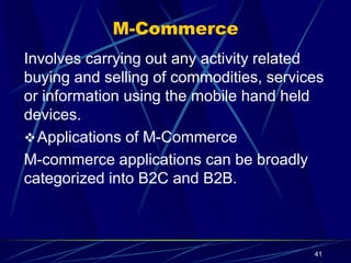 References
 Book: Prasant Kumar Pattnaik, Rajib Mall, “Fundamentals of Mobile Computing”,
PHI Learning Pvt. Ltd, New Delhi – 2012.
 http://cmer.cis.uoguelph.ca
 PPT:
 www.cmer.ca/cmer-ak/AcademicKitV1.0/.../OpSys_slides_1.ppt
 www.cmer.ca/cmer-ak/AcademicKitV1.0/.../OpSys_slides_2.ppt
41
 