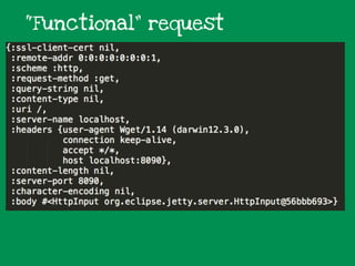 “Functional” request
 