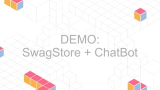 DEMO:
SwagStore + ChatBot
 