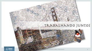 Copyright	©	2016, Oracle	and/or	its	affiliates.	All	rights	reserved.		| 25
Trabalhando Juntos
 