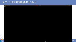 デモ：HSDIS単独のビルド
© 2022 NTT DATA Corporation 40
 