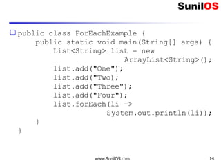 Java 8 - CJ