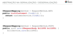 TDC2017 | São Paulo - Trilha Java EE How we figured out we had a SRE team at - Construindo APIs de forma produtiva com Spring Boot, Spring Data e Spring MVC 