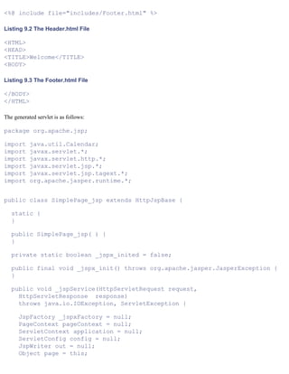Java For The Web With Servlets%2cjsp%2cand Ejb