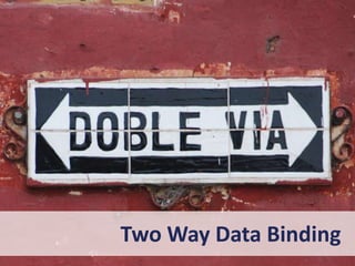 Two Way Data Binding
 