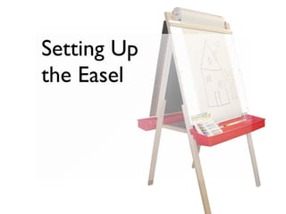 Setting Up
the Easel
 