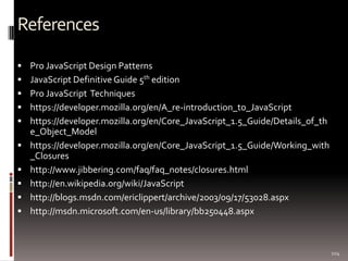 JavaScript in Object-Oriented Way