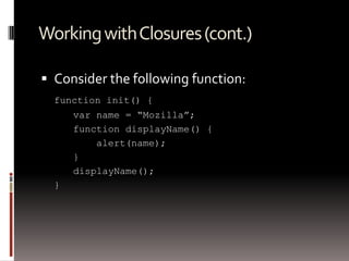 JavaScript in Object-Oriented Way