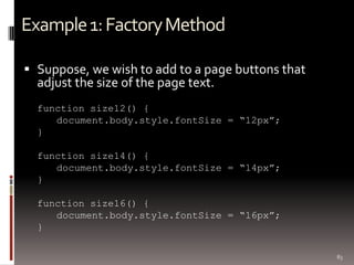 JavaScript in Object-Oriented Way