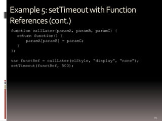 JavaScript in Object-Oriented Way
