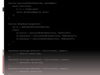 JavaScript in Object-Oriented Way