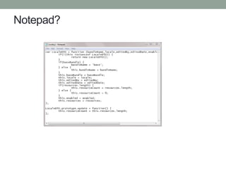 Notepad?
 