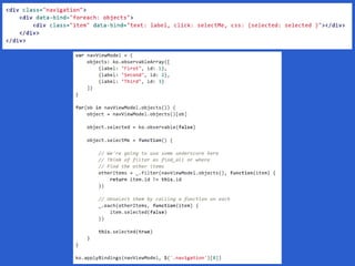 Building Rich User Experiences Without JavaScript Spaghetti