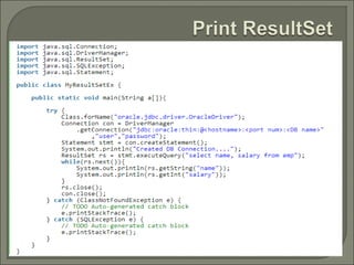 Jdbc