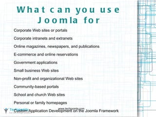 Joomla Extensions 