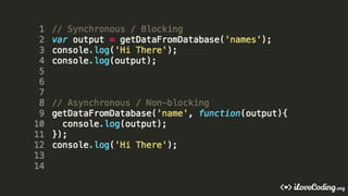 Node.js: Whats the Big Deal? Presented and JS Meetup Chicago