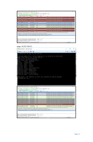 Page | 5
nmap 10.252.108.23
 