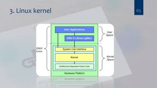 3. Linux kernel 65
 