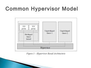 Common Hypervisor Model
 