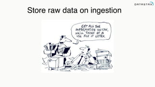 Store raw data on ingestion
 