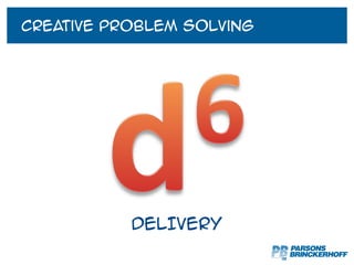 Creative Problem Solving DELIVERY 