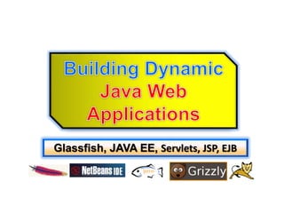 Glassfish, JAVA EE, Servlets, JSP, EJB
 