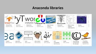 Anaconda libraries
 