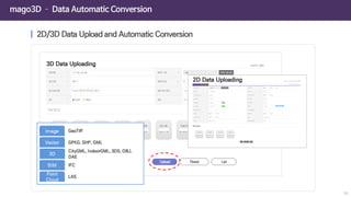 mago3D – Data Automatic Conversion
10
 
