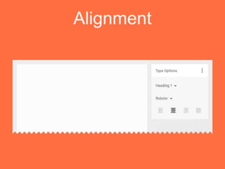 Alignment
 
