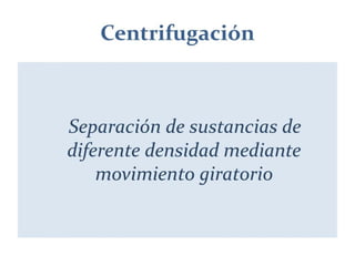 MECANICA DE FLUIDOS CETRIFUGACION, PERFORACION PETROLERA.