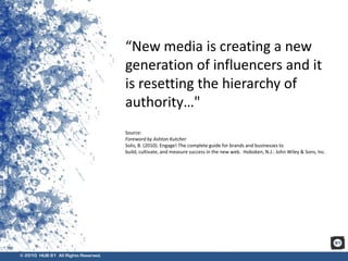 Let’s talk social media…