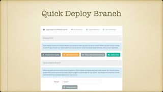 Quick Deploy Branch
 