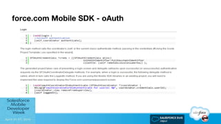 force.com Mobile SDK - oAuth
 