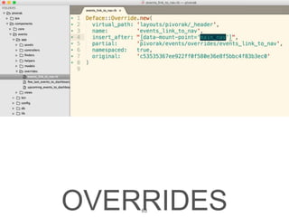 OVERRIDES63
 