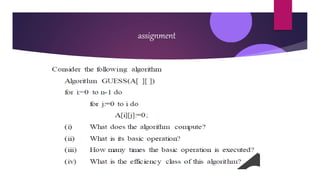 assignment
 