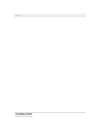TUTORIALS POINT
Simply Easy Learning
</html>
 