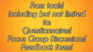 Monitoring and Evaluation