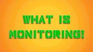 Monitoring and Evaluation
