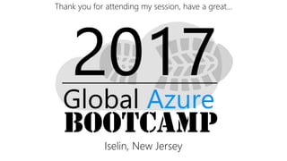 Thank you for attending my session, have a great…
Iselin, New Jersey
 