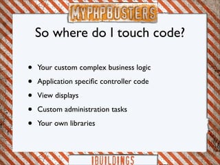 Myphp-busters: symfony framework (PHPCon.it)